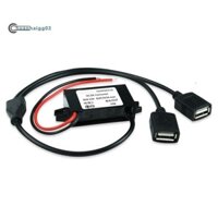 12v (8-23V) sang 5V 3A Nữ USB DC Bộ Chuyển Đổi Nguồn Điện Ô Tô Bộ Điều Chỉnh Điện Áp Mô Đun DC Xe Máy Sạc Adapter Phụ Kiện Thay Thế