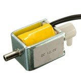 12V DC 2-position 3-way small Mini Electric Solenoid Valve for Gas Air / pump - intl