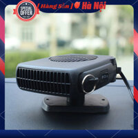 12V máy sưởi ấm ô tô - Máy Sưởi Ô Tô Di Động Đế Xoay 360 Độ 2 Trong 1 Màu Đen CoinisiCoo