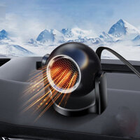 12V Multifunctional Small Defrost Defogger Car Heater Portable 360° Rotatable Winter Windshield Defroster