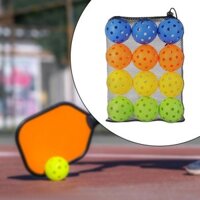 12x Quả bóng Pickleball Bóng thi đấu cho giải đấu Chơi ngoài trời trong nhà