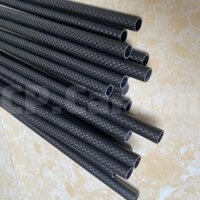 [12x10x1000] Ống carbon 3K rỗng dài 1 mét đường kính ngoài 12mm, đường kính trong 10mm