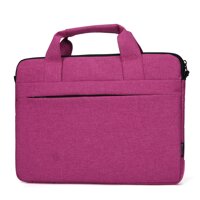 13-14-15.6 Inch Laptop Sleeve Case Tablet Shoulder Bag Briefcase Bag Shockproof Water Resistant for Laptops,Ultrabooks,Netbooks,Pink,13in