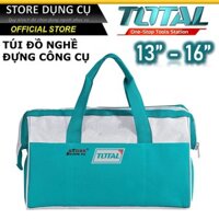 13-16" Túi đồ nghề đựng dụng cụ TOTAL THT26131 THT26161 | Giỏ đồ nghề Tools Bag cao cấp được làm bằng vải bố