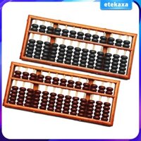 13 Hàng Hạt Gỗ Trung Quốc Số Học Bàn Tính Dụng Cụ Đếm 28x12x2cm Dụng Cụ Tính Thủ Công Mỹ Nghệ 7 Hạt Mỗi Hàng Cổ