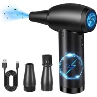 130000RPM Mini Sạc Electric Air Duster Máy tính USB thổi bụi cầm tay công suất cao 6000mAh 110V