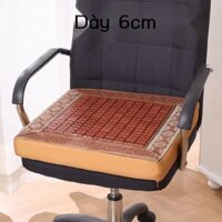 【1305Bộ Sưu Tập Người】Đệm đá dày mùa hè, đệm ghế làm mát dày, đệm treo ghế nâng cao, đệm tre cho xe