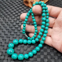 [1317 Bộ sưu tập người] Vòng cổ trang sức Giả ngọc lam Vòng cổ hạt tròn Phù hợp với mọi trận đấu Vòng cổ ngọc bích Vòng cổ hạt tròn Chuỗi hạt20250225