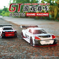 1:32 siêu xe Audi GT trò chơi mô hình xe đua đồ chơi trẻ em
