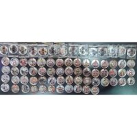 132 Thẻ Xu Vàng Bạc Toonies One Piece 2019 - Hình Ảnh Thực Tế