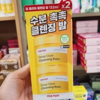 [132ml x 2 EA] Manyo Factory Deep Clear Cleansing Balm,Sữa rửa mặt trong suốt sâu Manyo Factory