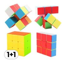 133+233 Bộ Khối Lập Phương Stickerless Khối Xếp Hình Phát Triển Trí Tuệ Trí Não Phát Triển IQ Kidult Magic Cubing Vuông Rubik's Edison Rubik Cổ Điển Chơi Quà Tặng Đồ Chơi