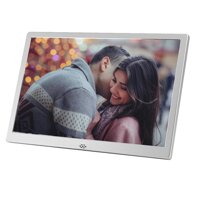 13.3 inch Digital Picture Frame with Full HD 1280x800 IPS Screen Digital Photo Frame - Calendar/Clock Function, MP3/ Photo/Video Player with Remote...