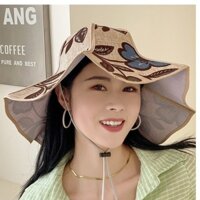 [1344 Người Đã Thu Thập] Mũ Rơm Rộng Vành Hainan Dành Cho Nam Và Nữ, Mũ Rơm Gấp Gọn Thời Trang Mùa Hè, Mũ Chống Nắng, Mũ Nông Dân