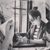 135.000₫-600.000₫ Vẽ tranh chân dung chì theo yêu cầu( khổ giấy A6/A5/A4/A3/A2/A1)