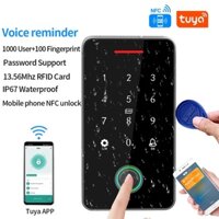 13.56mhz Rfid Bàn Phím Thẻ Tuya Chống Thấm Nước APP Khóa Cửa Hệ Thống Kiểm Soát Truy Cập Bàn Phím Bluetooth Bộ Điều Khiển Truy Cập Vào Cửa
