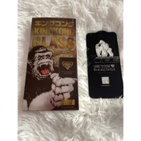 [135K-Hộp 10 kính cường lực KingKong iphone] Hộp 10 kính kèm 10 bịch khăn lau màn hình