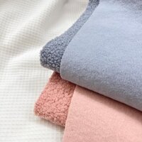 1376 Thương Hiệu Lelaleuca Fleece Composite Teddy Fleece Thu Đông Áo Khoác Áo Vải Một Mét Giá Rộng 1.5 (1m)