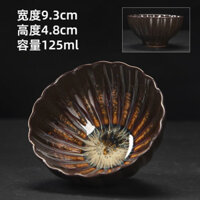 [1386 người khen ngợi] Chén trà biến đổi Lò Nung, chén trà gốm sứ, chén nhỏ Kung Fu, chén chủ nhân, chén đơn, Bộ trà, bát trà, chén trà, chén xô KATK