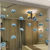 [1397 Người Đã Thu Thập] Trang Trí Cửa Phong Cách Ins Mới 2024 Cho Phòng Ngủ Chính, Rèm Cửa Phòng, Trang Trí Vách Ngăn, Rèm Treo Không Cần Khoan