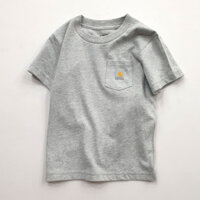 [13kg-70kg] Áo thun cho bé và người lớn vải thun cotton hàng VN xuất xịn màu xám trắng