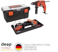 13mm Máy khoan búa 550W kèm 103 phụ kiện Black and Decker HD500BX DEEP20 www.yeuhangduc.vn sẵn sàng cho bạn