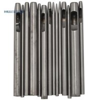 14 Chiếc Tròn Rỗng Đấm Bộ Da Thủ Công Đấm Dụng Cụ Lỗ Rỗng Đấm Cắt Dụng Cụ Cho Dây Đồng Hồ Thắt Lưng Vải