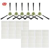 14 Mảnh HEPA Lọc Bên Bàn Chải Nhựa Máy Hút Bụi Phụ Kiện Cho M210B M213S M210S M210 M213 Robot Hút Bụi