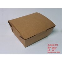 140 hộp giấy đựng thực phẩm, đồ ăn mã B12