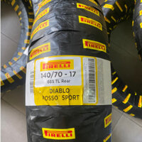 (140/70-17) Vỏ xe Pirelli Diablo Rosso Sport 140/70-17 M/C 66S TL