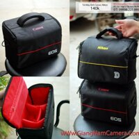 140k . Túi đựng máy ảnh Canon- Nikon ( Combo 1 body 2 len ) – Giá siêu hấp dẫn !