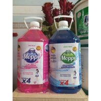 (141) Nước lau sàn 4in1 MOPPI can 5.2 lit ( Thái Lan)