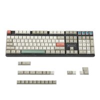 143 125 DSA Dye Sub 9009 Bộ Khóa Toàn Bộ PBT Retro Cho Bàn Phím Cơ MX Bộ Lọc Ducky 104 TKL 61 Kbd75 Kira96 Ymd96 Xd64 Tada68