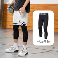 1435 Người Khen ngợi Quần Legging Bóng Rổ Crop Độ Đàn Hồi Cao Nhanh Khô Tập Thể Dục Thiết Bị Thể Thao Đáy Nam Nén Quần Short Mỹ 25.2.24