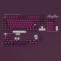 144 Phím Honkai Star Rail Kafka Keycaps Cherry Profile PBT Nhuộm Thăng Hoa Keycap Cho MX Switch Bàn Phím Cơ Trò Chơi Keycap Cho GMK67 61 87 98
