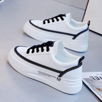 [1463 lần mua lại] Giày Trắng mùa hè, giày Nữ, Giày thể thao mùa xuân và mùa thu đế dày mới, giày thường mùa thu phù hợp
