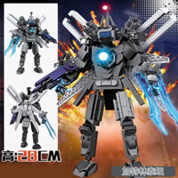 [1463 Người Đã Thu Thập] Tương Thích với Khối Lego Mô Hình Người Đi Vệ Sinh VS Người Giám Sát Mô Hình Titan Vàng Đồng Hồ Vua Đồ Chơi Sinh Nhật Cho Bé Trai