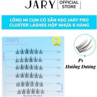 14.7-14.6.Hộp mi giả Jary Pro Cluster Lashes 6 hàng (có sẵn keo)
