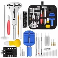 147PCS Watch Repair Tool Kit Back Case Opener Remover Spring Pin Bars Watchmaker
