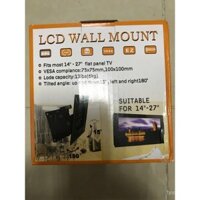 14inch - 27inch Giá đỡ màn hình LCD máy tính đa năng, giá treo tường giám sát TV, góc điều chỉnh