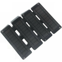 14W 5V ETFE Solar Folding Charger Solar Panel Mobile Phone Power Bank Outdoor Power Bank Charging Pack Dual USB