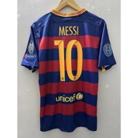 15 16 Barcelona Sân Nhà Retro Áo Bóng Đá Tùy Chỉnh 2015 2016 Áo Bóng Đá NEYMAR JR