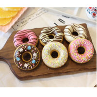 15 Bánh Donut Mousse Khuôn 6 Hai Lớp Vòng Hình Món Tráng Miệng Pháp Chocolate DIY Khuôn Nướng Bánh