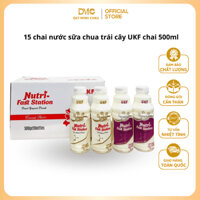 15 Chai Nước Sữa Chua Trái Cây Lên Men, Nước Uống Dinh Dưỡng Cho Ngày Hè
