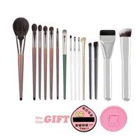 15 Chiếc Cọ Trang Điểm Bộ Natrual Tóc Makep Bàn Chải Lông Dê Phấn Mắt Bàn Chải LB15pcs01