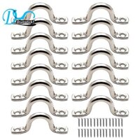 15 Chiếc Đĩa Thép Không Gỉ Tấm Mắt Móc Trần Kayak Tấm Mắt Kayak Miếng Lót Cho Thuyền Kayak Ca nô, Kayak Canoe Rigging