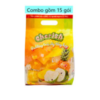 15 Gói Thạch Cherish Lai Phú Mix 3 Vị (Xoài, Mãng Cầu, Thơm) 405gram