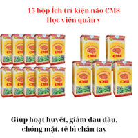 15 hộp Ích trí kiện não CM8 giúp hoạt huyết giảm hoa mắt chóng mặt đau đầu