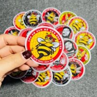 15 LOGO các Hội Kèn Ong vàng, CLB Yêu Xe [Kích thước 5.5cm CB4]