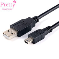 1.5 M 1 M 3 M 5 M USB Loại A Sang Mini USB Đồng Bộ Dữ Liệu Cáp 5 Pin B đực Sạc Dây Sạc Dòng Cho Camera MP3 MP4 2018 Mới